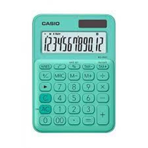 CASIO | HESAP MAKİNESİ MS-20UC-GN YEŞİL