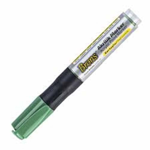 BRONS | AKRİLİK MARKER YESİL - BR-4013