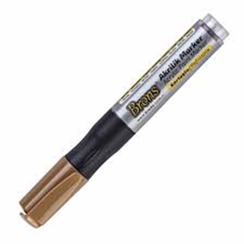 BRONS | AKRİLİK MARKER KAHVE - BR-4016