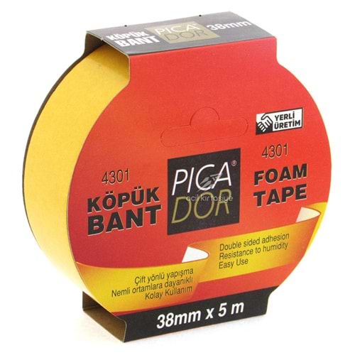 PİCADOR | KÖPÜK BANT 38mmX5m 4301