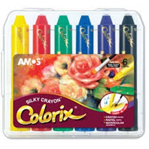 AMOS | COLORİX 6 RENK PLASTİK KUTULU