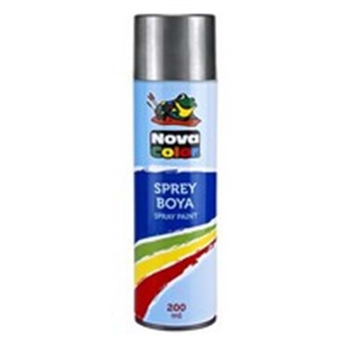 NOVACOLOR | SPREY BOYA 200 ml GÜMÜŞ NC-812