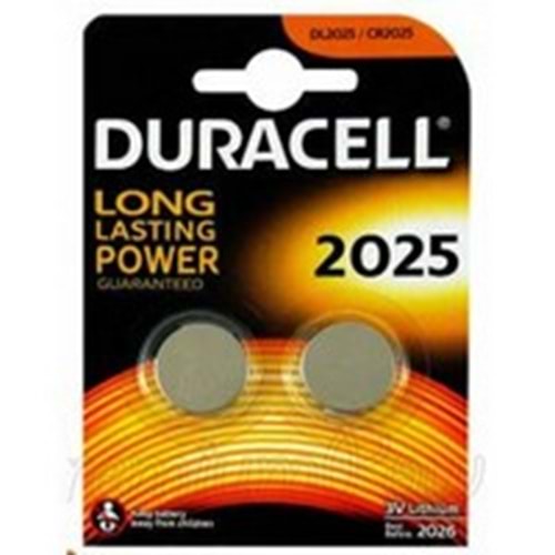 DURACELL | LİTYUM DÜĞME PİL 3 VOLT 2 Lİ 2025