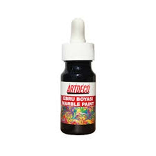 ARTDECO | EBRU BOYASI SİYAH 30 ml