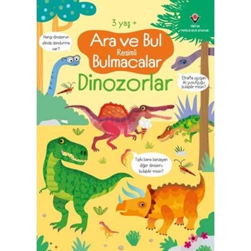 TÜBİTAK | ARA VE BUL RESIMLI BULMACALAR - DINOZORLAR