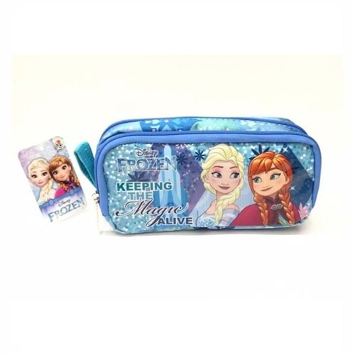 HAKANÇANTA | LİSANSLI ÇİFT BÖLMELİ KALEMLİK FROZEN - 95823