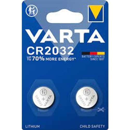 VARTA | CR 2032 2Lİ BLİSTER 3V PİL - 9361