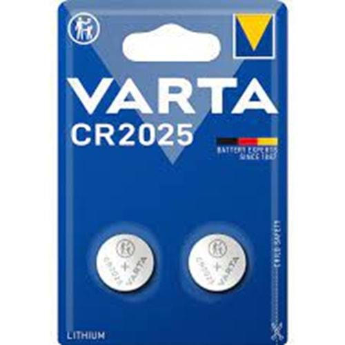 VARTA | CR 2025 2Lİ BLİSTER 3V PİL - 9362
