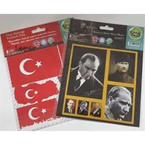 CREATICKET | ÇIKARTMA - ATATÜRK BAYRAK 1121