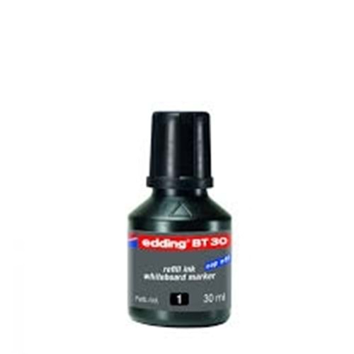 EDDİNG | TAHTA KALEMİ MÜREKKEBİ 30 ml SİYAH E-BT30