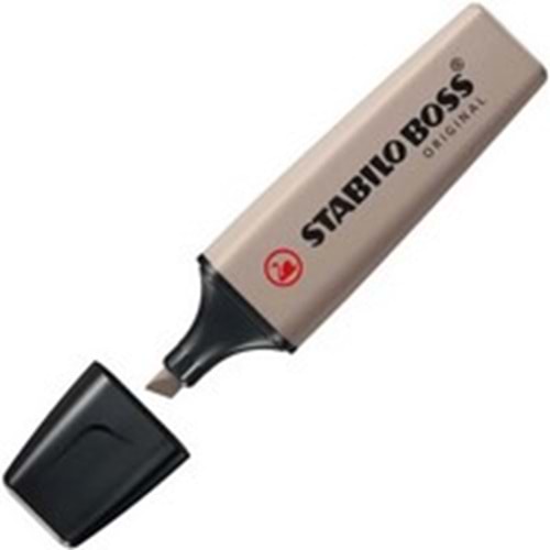 STABILO | BOSS FOSFORLU KALEM NATURECOLORS KOYU GRİ - 70/193
