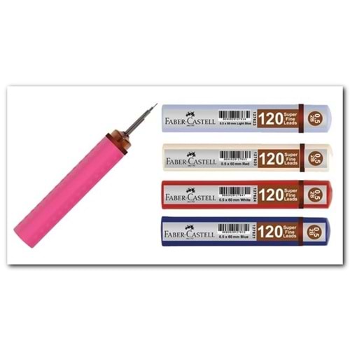 FABERCASTELL | 0.5 2B CASTEL 127725 KIRMIZI 120 Lİ UÇ