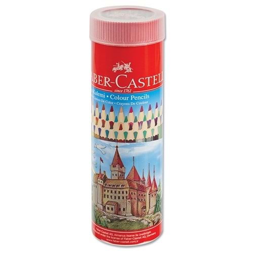 FABERCASTELL | 24 LÜ KURU BOYA METAL KUTU