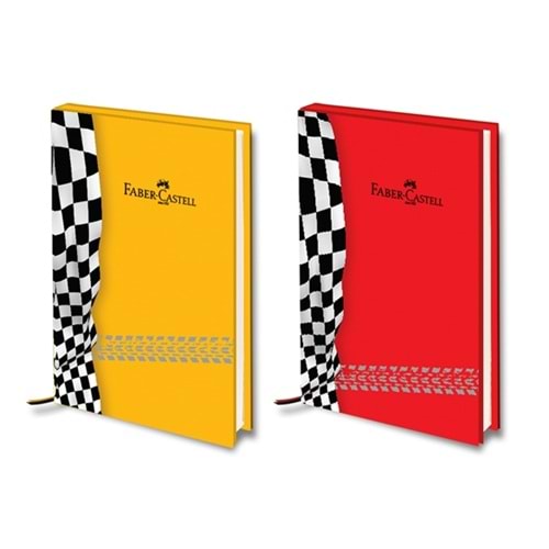 FABERCASTELL | A5 120 YP SERT KAPAK ÇİZGİLİ - ÇİZGİSİZ RACİNG