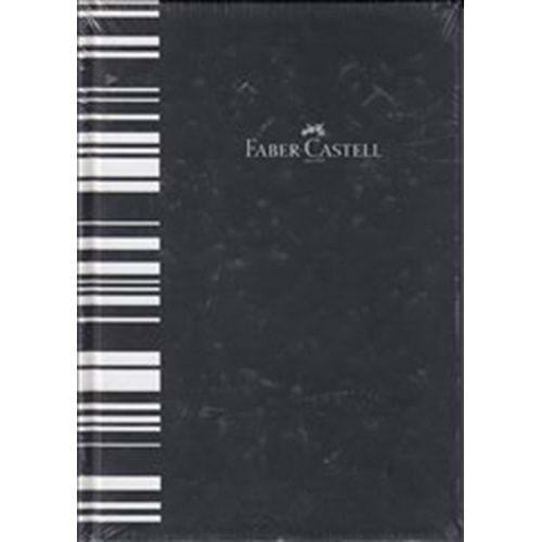 FABERCASTELL | A5 120 YP SERT KAPAK ÇİZGİLİ - ÇİZGİSİZ STRİPE