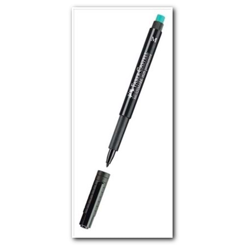 FABERCASTELL | ASETAT KALEMİ - M - SİYAH
