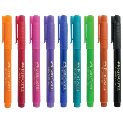 FABERCASTELL | BROADPEN 1554 RENKLİ KALEM YEŞİL
