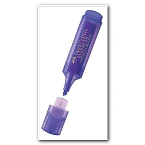 FABERCASTELL | FOSFORLU KALEM ŞEFFAF GÖVDE MOR