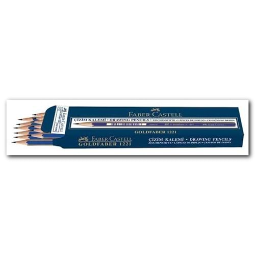 FABERCASTELL | KURŞUN KALEM DERECELİ 1221-4H
