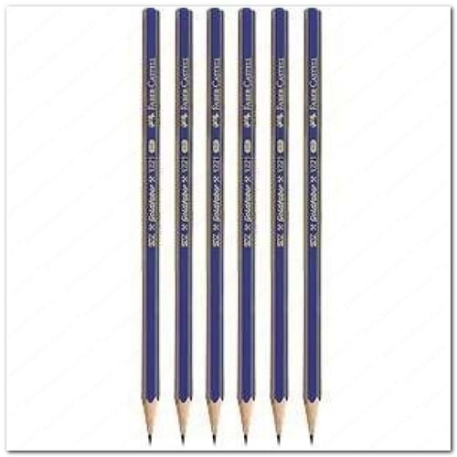 FABERCASTELL | KURŞUN KALEM DERECELİ 1221-6H