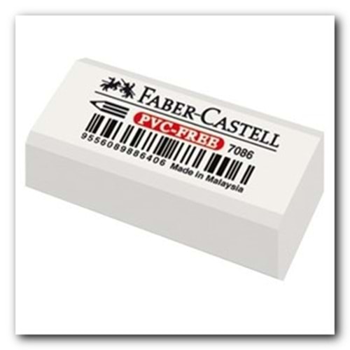 FABERCASTELL | SİLGİ 7086-48 BEYAZ