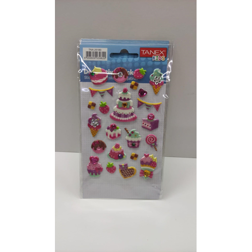 TANEX | TNX-25180 PUFFY RENKLİ PASTA SERİSİ