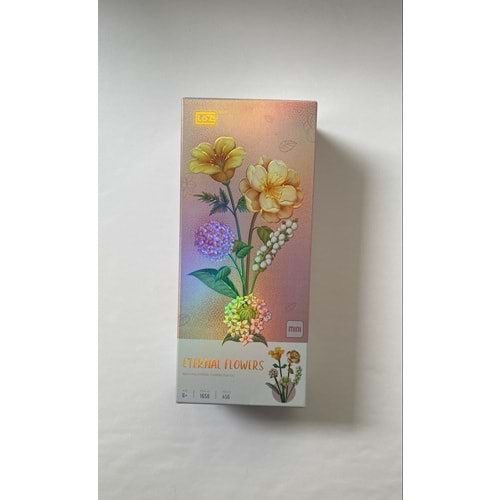 VAGONLIFE | LOZ EBEDİ ÇİÇEK HİBİSCUS ZAMBAK PAPATYA 456 PARÇA LZ-1658