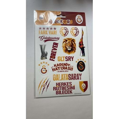 PİOLENT | GALATASARAY FARK VAR STİCKER SET - GSST26003