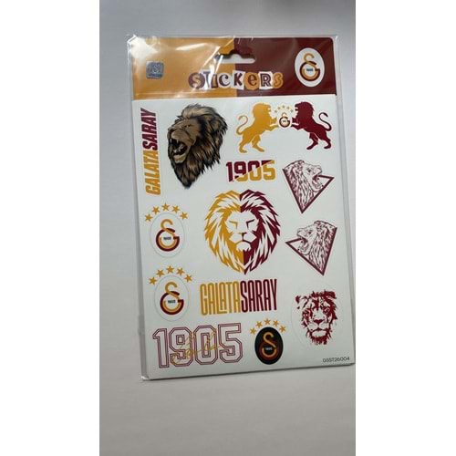 PİOLENT | GALATASARAY ASLAN 1905 STİCKER SET - GSST26004