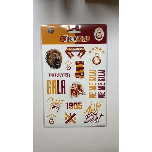 PİOLENT | GALATASARAY WE ARE GALA STİCKER SET - GSST26008