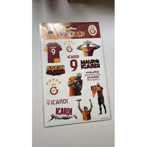PİOLENT | GALATASARAY MAURO İCARDİ AŞKIN OLAYIM STİCKER SET - GSST26009