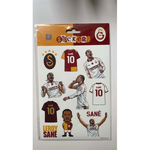 PİOLENT | GALATASARAY LEROY SANE GOL STİCKER SET - GSST26021