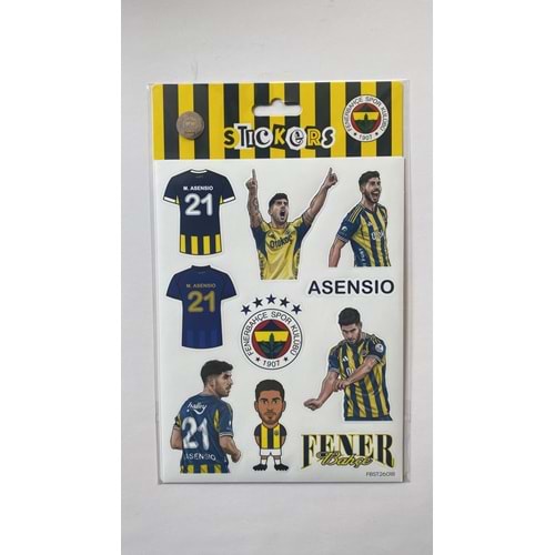 PİOLENT | FENERBAHÇE ASENSİO STİCKER SET - FBST26018