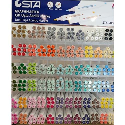 STA | ÇİFT TARAFLI AKRİLİK MARKER GRAPHMASTER - R417