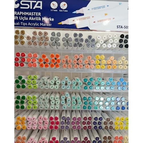 STA | ÇİFT TARAFLI AKRİLİK MARKER GRAPHMASTER - B815
