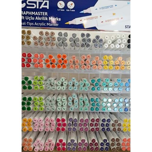 STA | ÇİFT TARAFLI AKRİLİK MARKER GRAPHMASTER - B627
