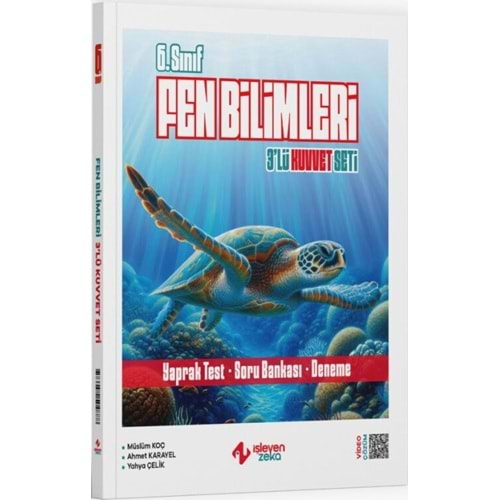 İŞLEYENZEKA | 6.SINIF 3 LÜ KUVVET SETİ FEN BİLİMLERİ - 2026