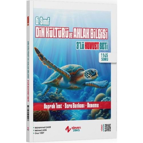İŞLEYENZEKA | 6.SINIF 3 LÜ KUVVET SETİ DİN KÜLTÜRÜ VE AHLAK BİLGİSİ - 2026
