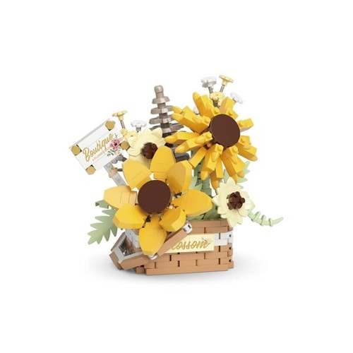 VAGONLIFE | PANLOS ÇİÇEK BUKETİ 498 PARÇA BLOCK PUZZLE P1085