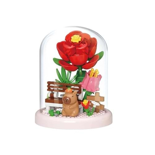 VAGONLIFE | PANLOS FLOWER SET 134 PARÇA BLOCK PUZZLE P2591