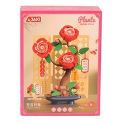 VAGONLIFE | JAKİ GÜL MODELİ 262 PARÇA BLOCK PUZZLE Dk001