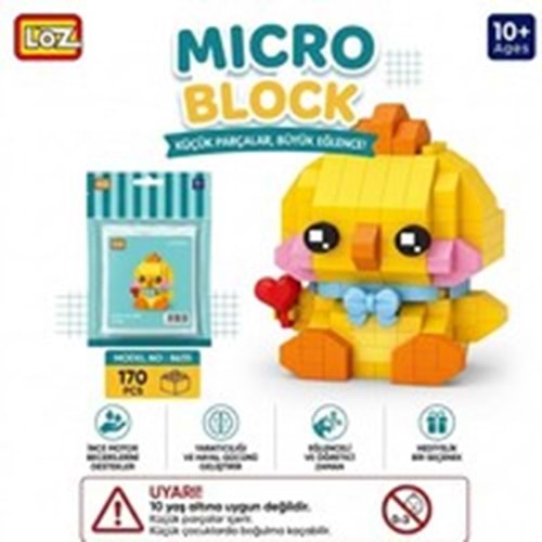 VAGONLIFE | LOZ MİNİ POŞET 170 PARÇA BLOCK PUZZLE Lz-8635