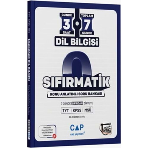 DERSPLATOSU | TYT KPSS MSÜ DİL BİLGİSİ SIFIRMATİK KONU ANLATIMLI SORU BANKASI - 2027