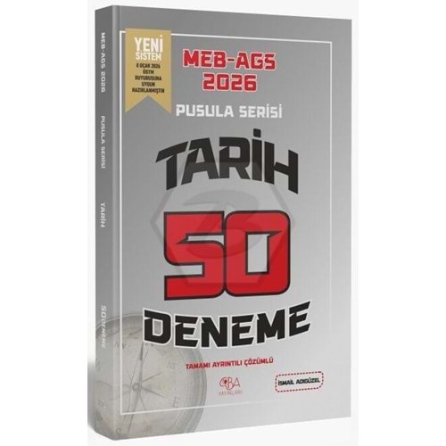 CBA | MEB AGS TARİHİN PUSULASI 30 LU DENEME SINAVI - 2026