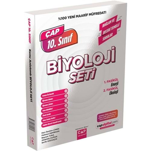 ÇAP | 10. SINIF BİYOLOJİ SET - 2026