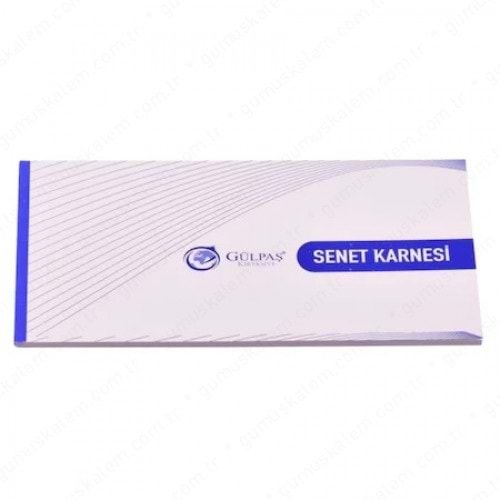GÜLPAŞ | SENET KARNESİ 100 YP