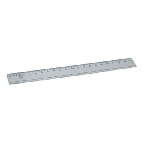 HATAS | 30 CM GENİŞ PLASTİK ŞEFFAF CETVEL
