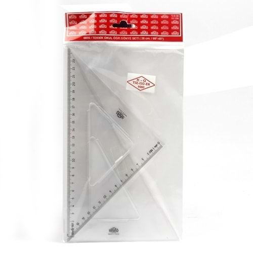 HATAS | 32 CM TEKNİK OKUL 45-60 GÖNYE SETİ