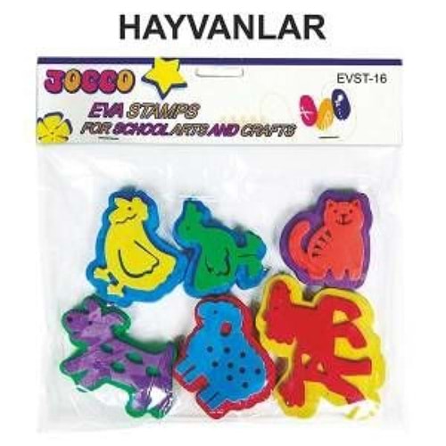 JOVİ | BASKI SÜNGERİ SETİ 6 LI EVST-16