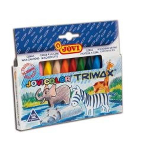 JOVİ | MUM BOYA TRİWAX 12 RENK KOD:973